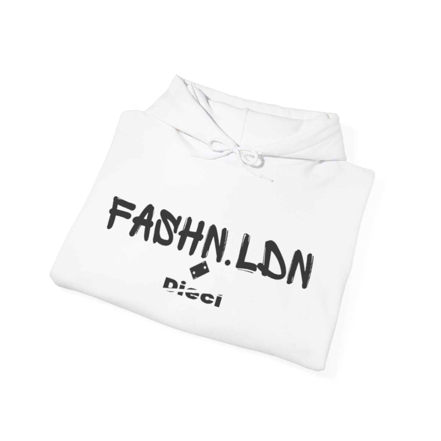White comfort fashn.ldn hoodie