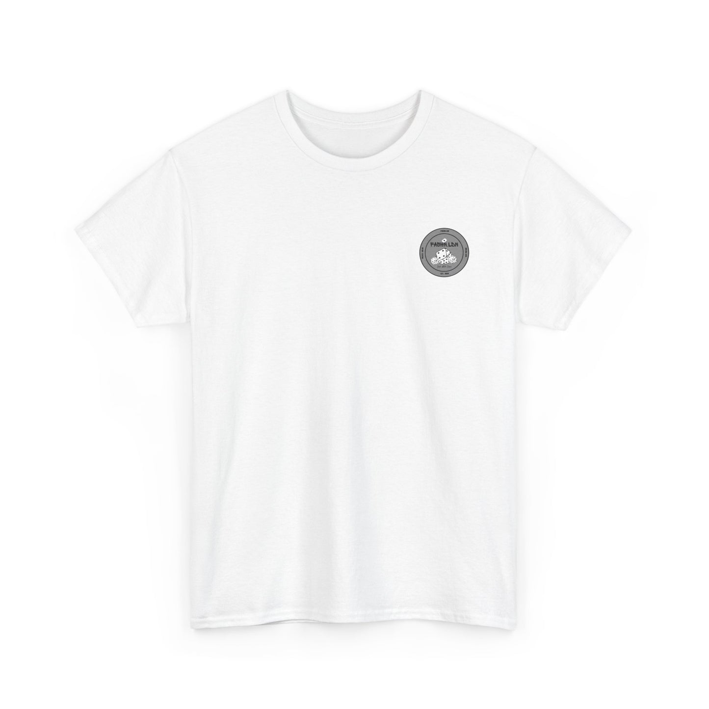 White double side fashn.ldn T-shirt