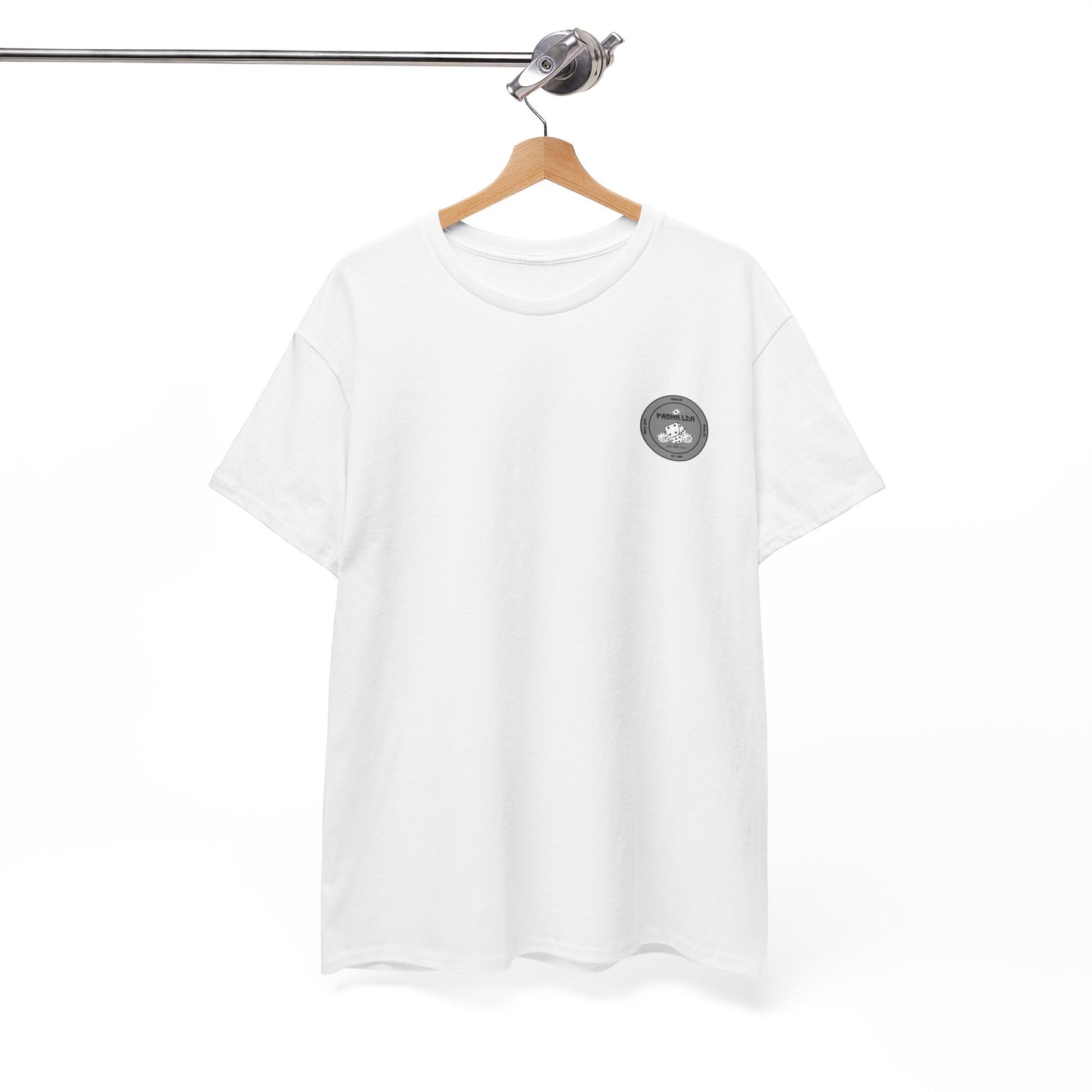 White double side fashn.ldn T-shirt