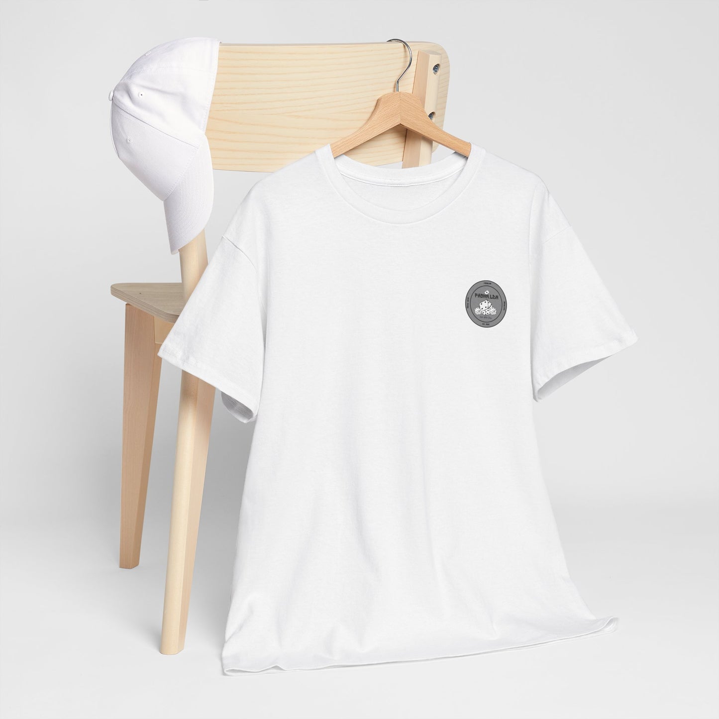 White double side fashn.ldn T-shirt